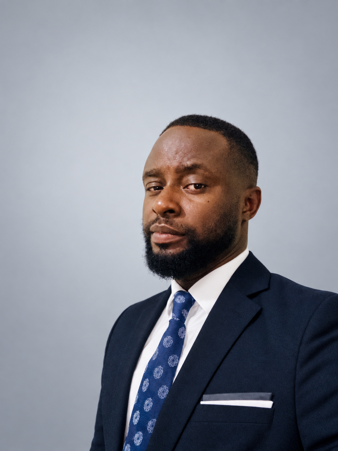 Portrait of Dr Jesse TSHINA KAPANZA, Founder & Medical Lead of MaxilloHope Africa
